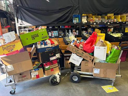 Weed Man Courtenay Donates 1,000 Pounds of Food to Bread of Life Food Share